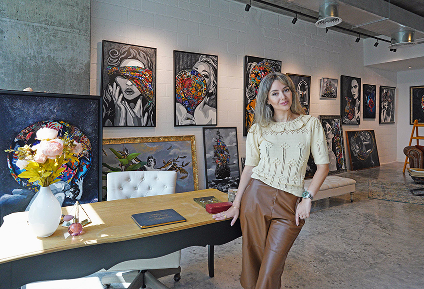Kristel Bechara, UAE Resident Award winning contemporary artists, shares her tips on how to display your artwork.